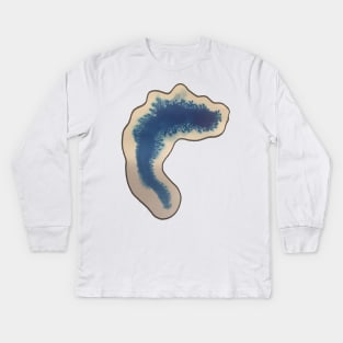 Blob Creature Kids Long Sleeve T-Shirt